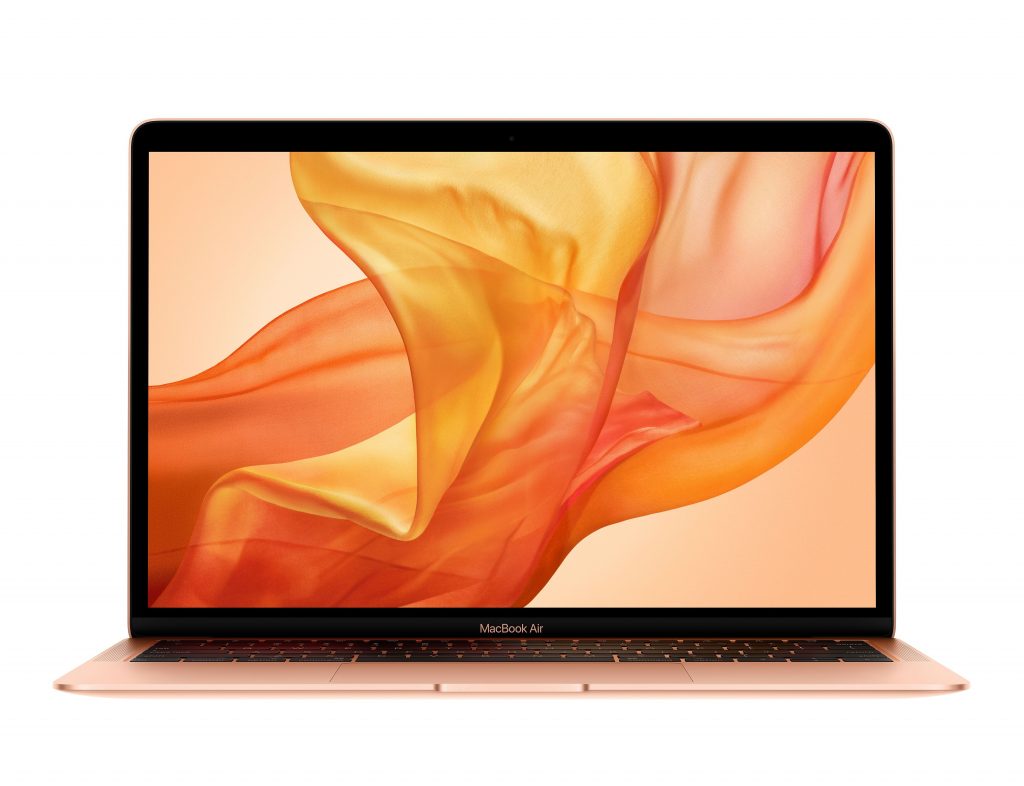Christmas Gift Guide 2019 for Apple Lovers. Image of MacBook Air 2019