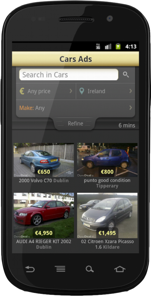 DoneDeal App for Android