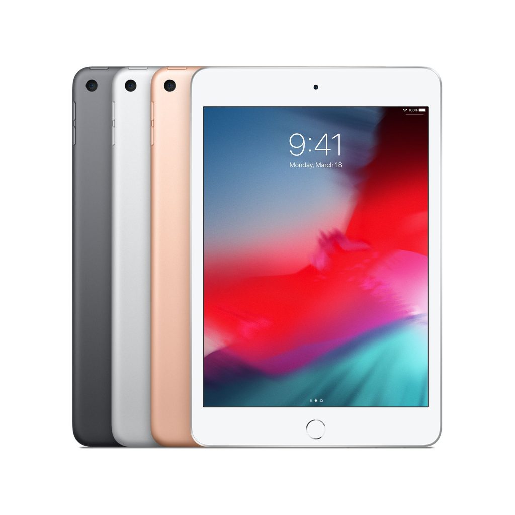 Christmas Gift Guide 2019 for Apple Lovers. Image of iPad mini 5