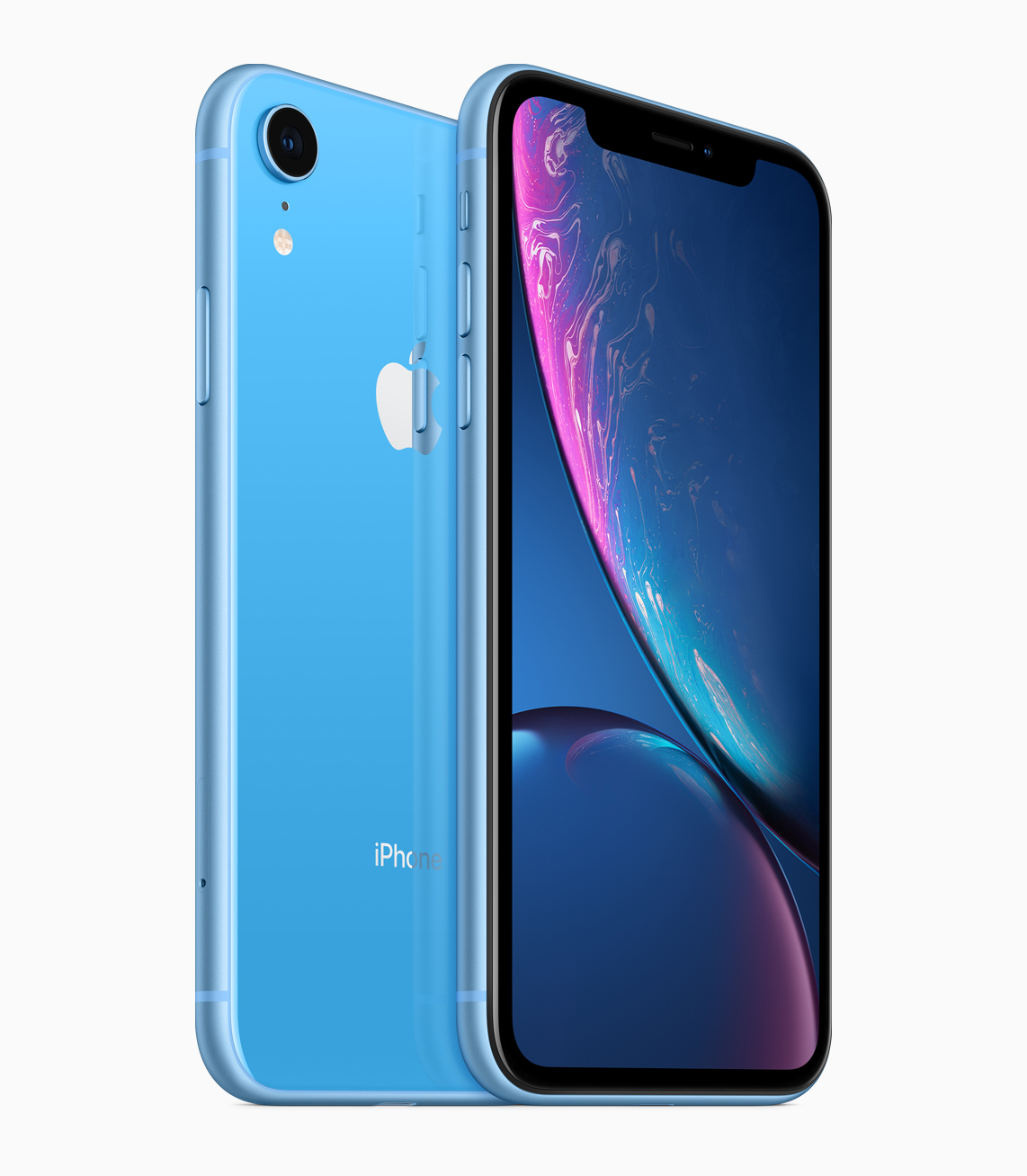 An iPhone XR.